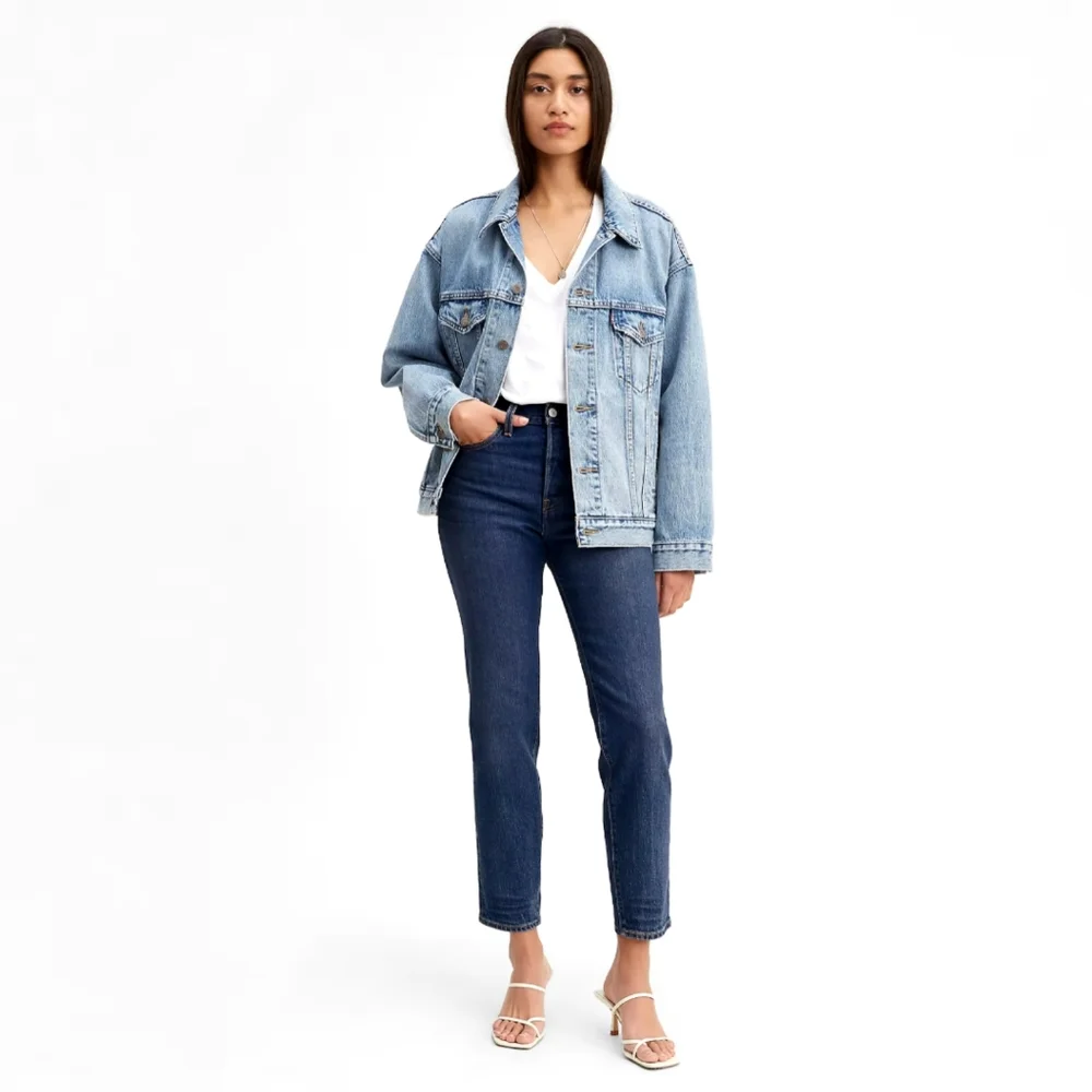 Levi's Wedgie Icon Fit Ankle Jean - Picture 3 of 13
